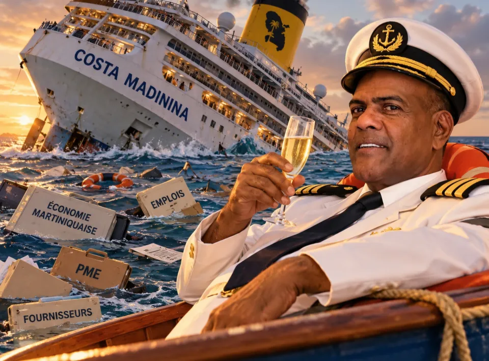 Naufrage financier de la CTM … Letchimy nous rejoue le Costa Concordia