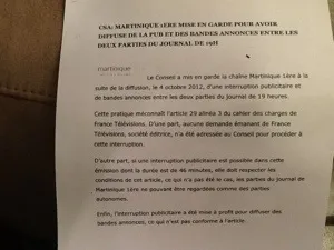 Martinique Première hors-la-loi