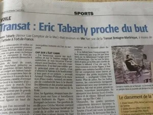 Dieu soit loué...#Rudy ressuscite Éric #Tabarly