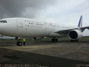 Arrivée de Jean-Marc #Ayrault en Martinique