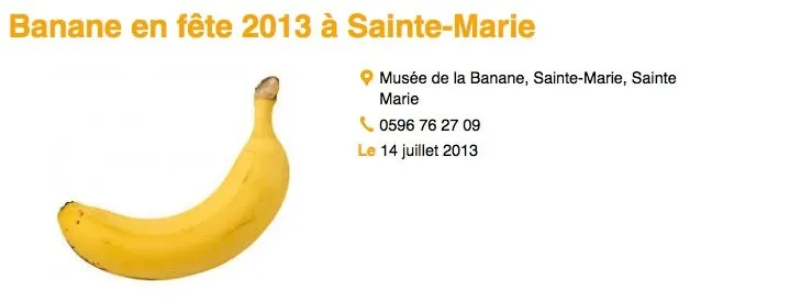 Le 14 juillet...la #Martinique fête la...Banane