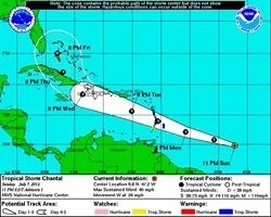 La #Martinique et la #Guadeloupe tardivement en alerte tempête ...