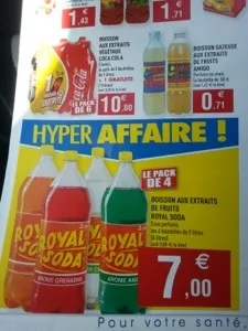 Boisson aux extraits de fruits... Ah bon ?