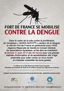 Fort-de-France se mobilise contre la #dengue