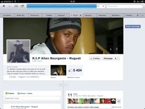 Une page #Facebook pour #Allan