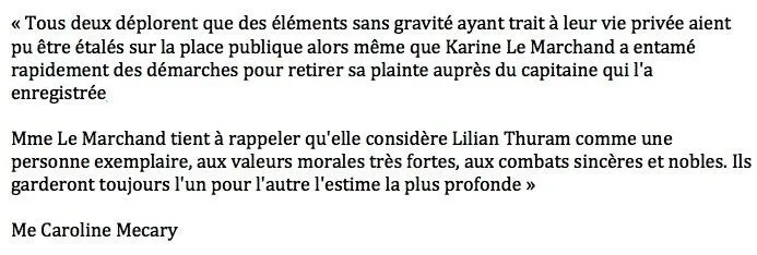 Karine le #Marchand blanchit #Thuram
