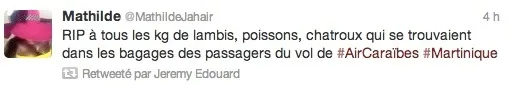 Le tweet du jour ...