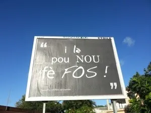 "I lè pou nou fè fos"
