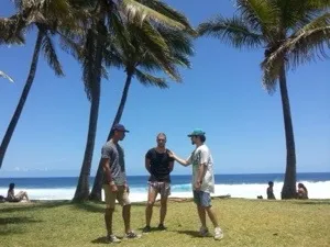 #Lagaet Alin and Co en mode Beach-Demo à l'île de la #Réunion