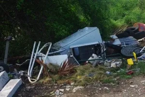 Poubelles en détresse