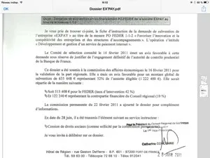 Cas EXPAY : Les documents