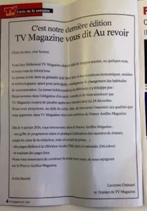 TV Magazine tourne la page