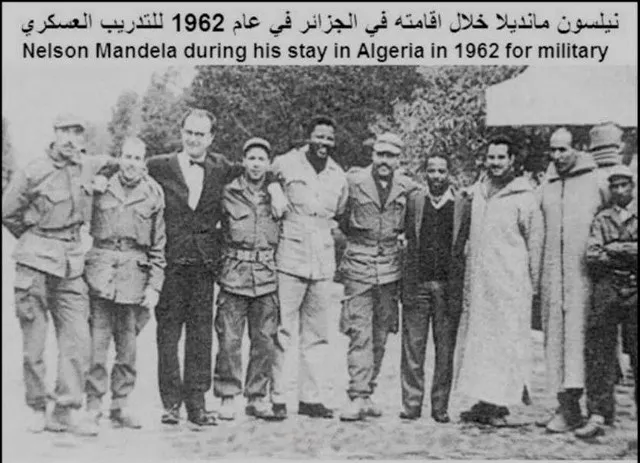 Mandela en Algérie