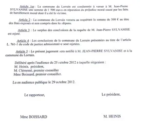 Et pan ! File un mauvais coton
