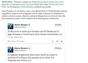 Valérie Benaïm...je déconne et...je m'excuse.