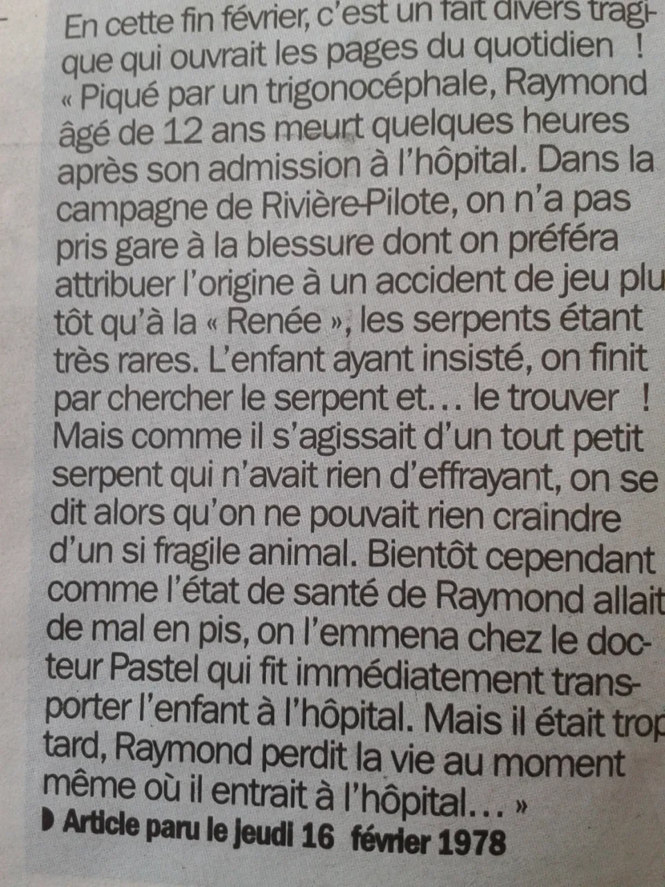 Erudits, Rudy, ... déjà en 1978