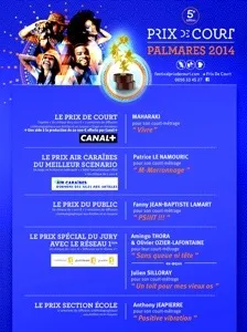 Festival Prix de Court : Palmarès 2014