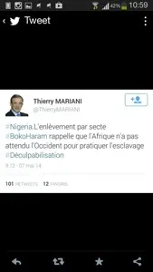 Thierry #Mariani est con ? Non il est à l'#UMP