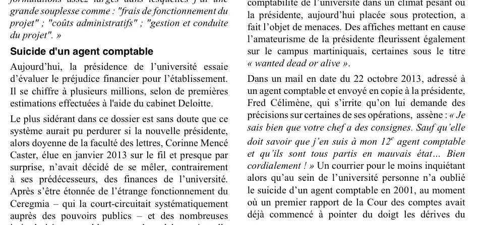#Ceregmia...une troublante affaire bi-valve qui sent la vulve
