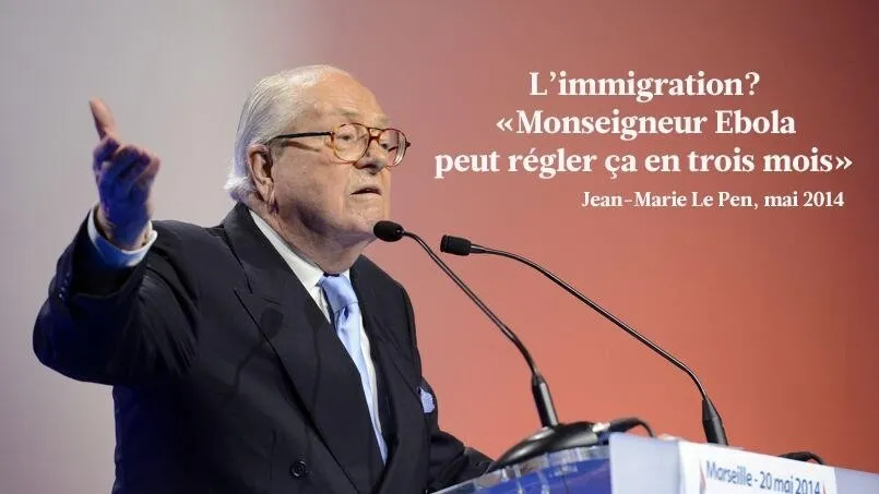 Enième dérapage conscient  de Jean-Marie Le Pen