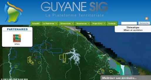 La Région #Guyane primée aux États-Unis pour sa plateforme #SIG