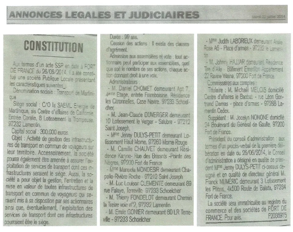 #TCSP :  OPACITÉ RENFORCÉE ET MANŒUVRES GROTESQUES DE  #LETCHIMY