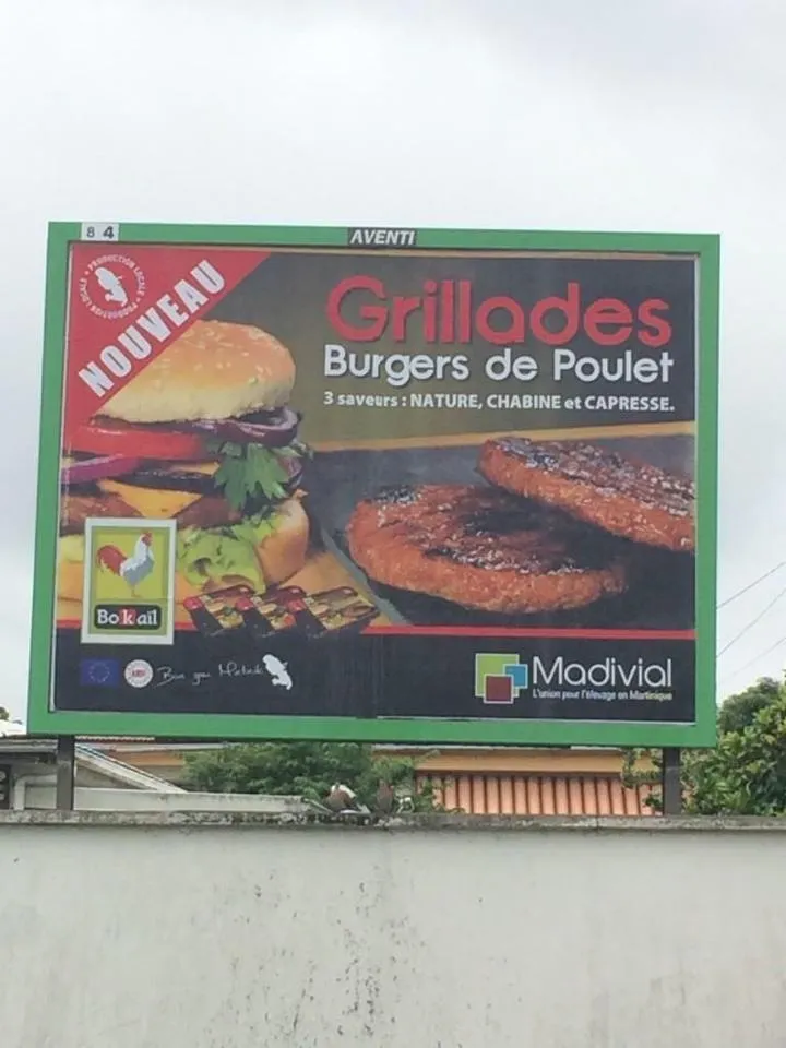Quand la #publicité se viande en #Martinique