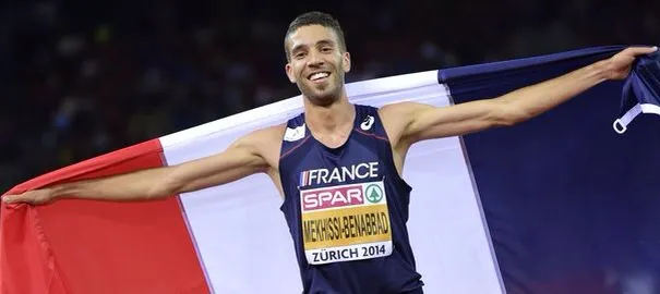 Mahiedine #Mekhissi, buste nu sur 3000 steeple, robuste sur 1500 m