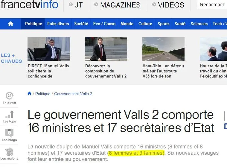 Le gouvernement #Valls 2 n'a pas de couilles