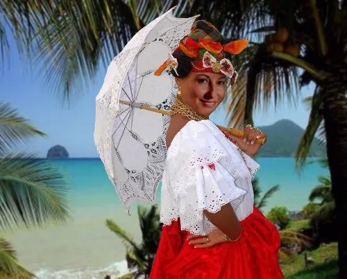 Fanm #Martinique d'où...yo bel yo joli...