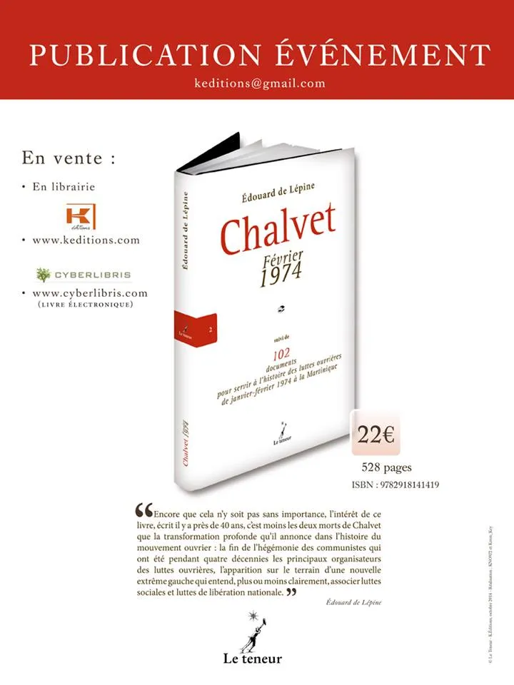 Edouard Delepine : "Chalvet Février 1974"