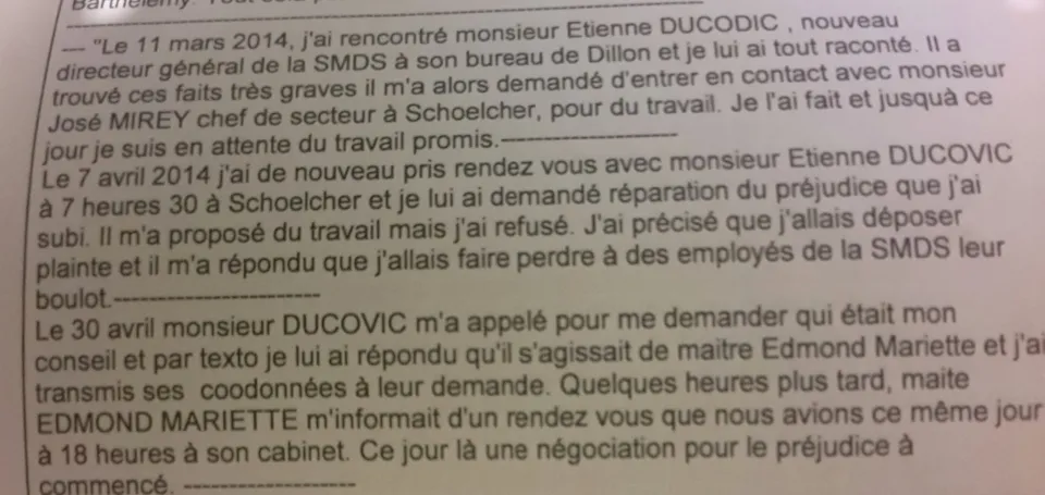 Corruption à la #SMDS en #Martinique :  mais que fait la justice ?