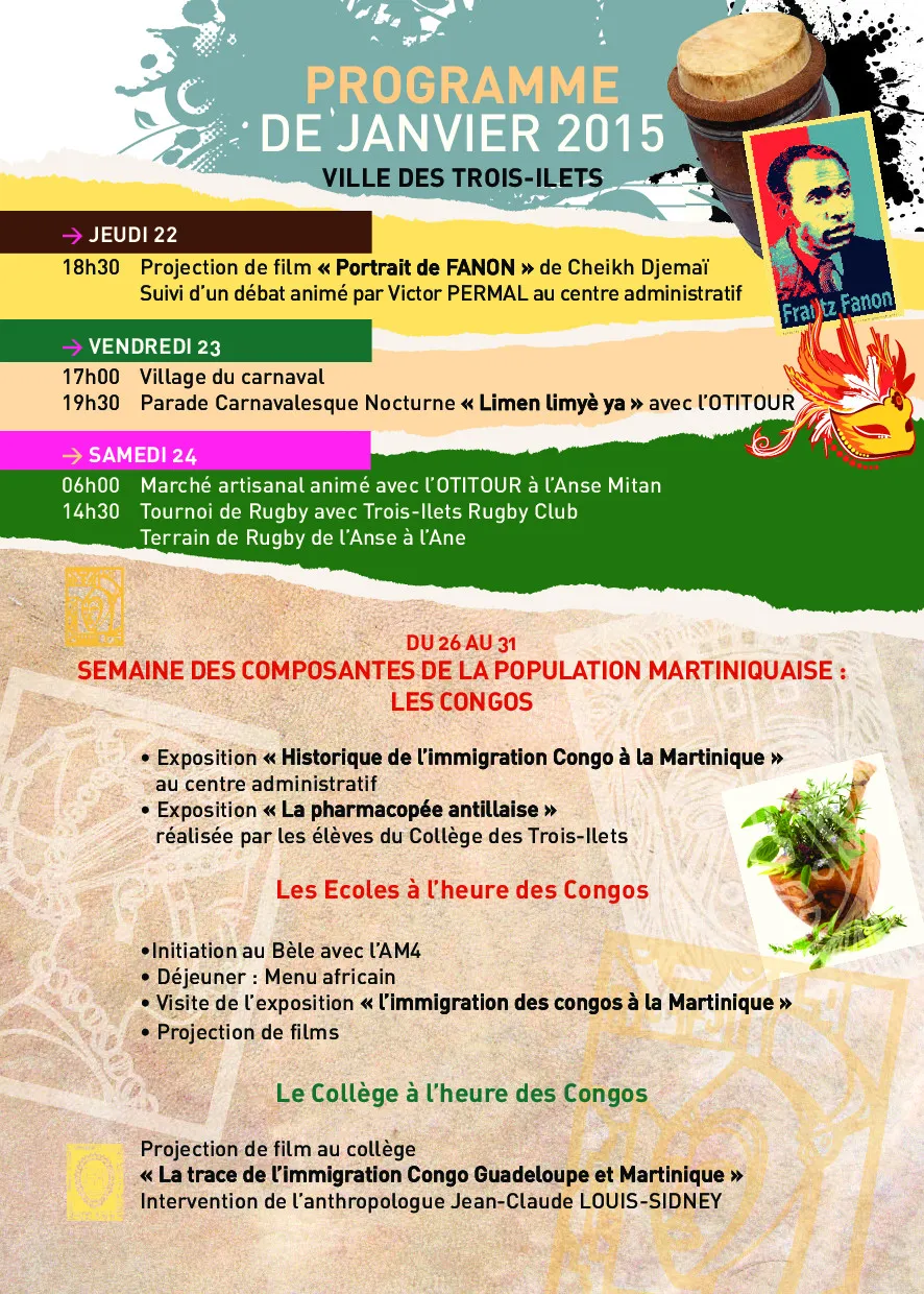 «  Historique  de l'immigration Congo à la Martinique »