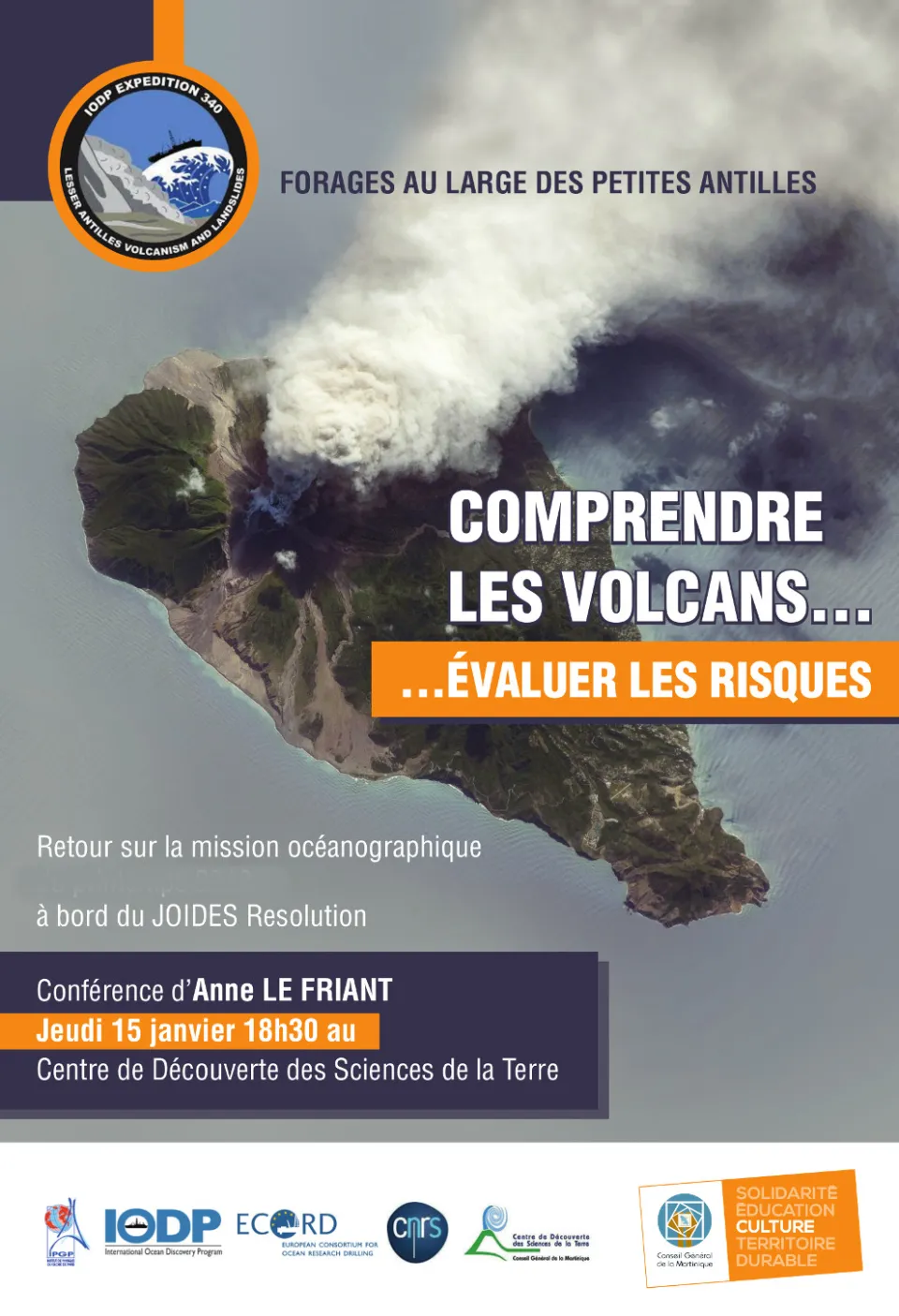 "Des forages aux Antilles pour mieux comprendre les volcans "