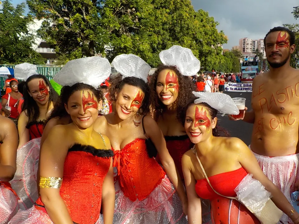 Mardi Gras 2015 à Fort-de-France : photos