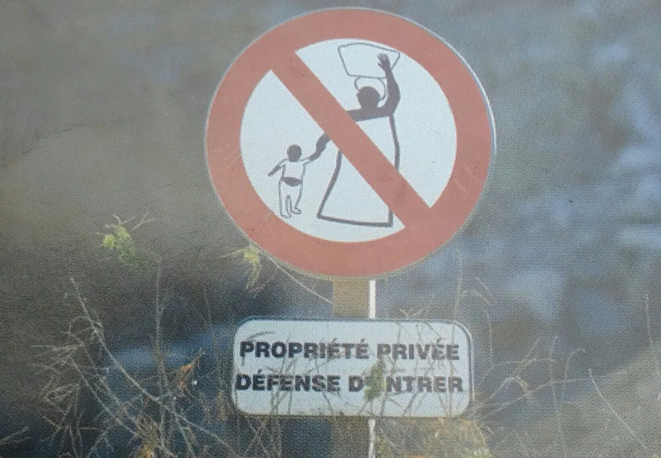#Mayotte...propriété privée défense d'entrer