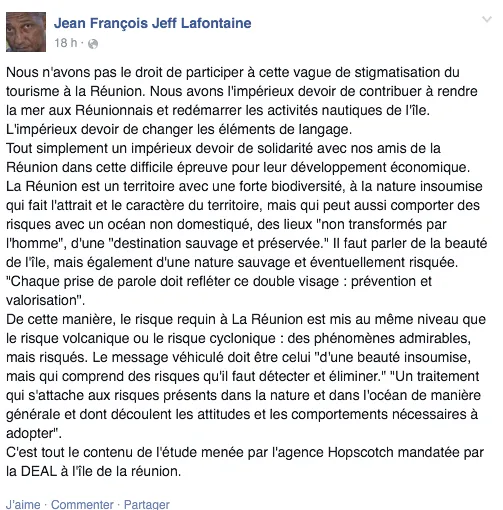 Cathou #Conconne et les requins...la nouvelle fable de Lafontaine ?