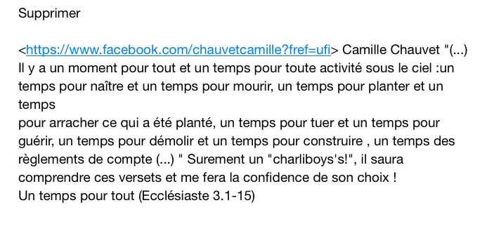 Camille #Chauvet invente les menaces du colimaçon