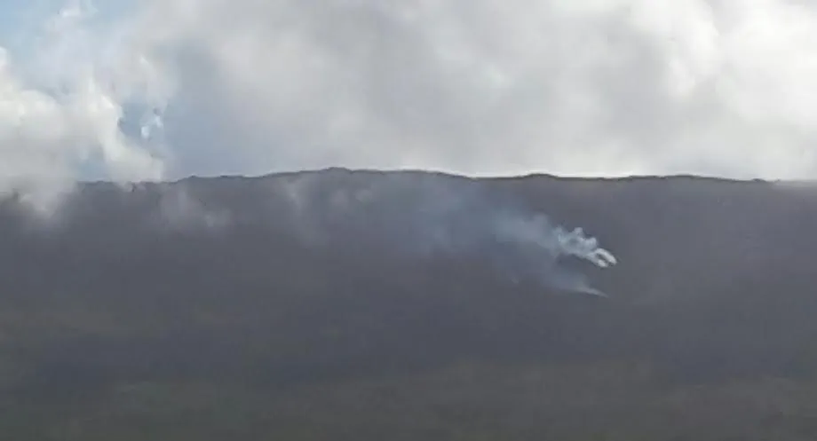 Eruption du Piton de la Fournaise...trois coulées de lave au sud-est