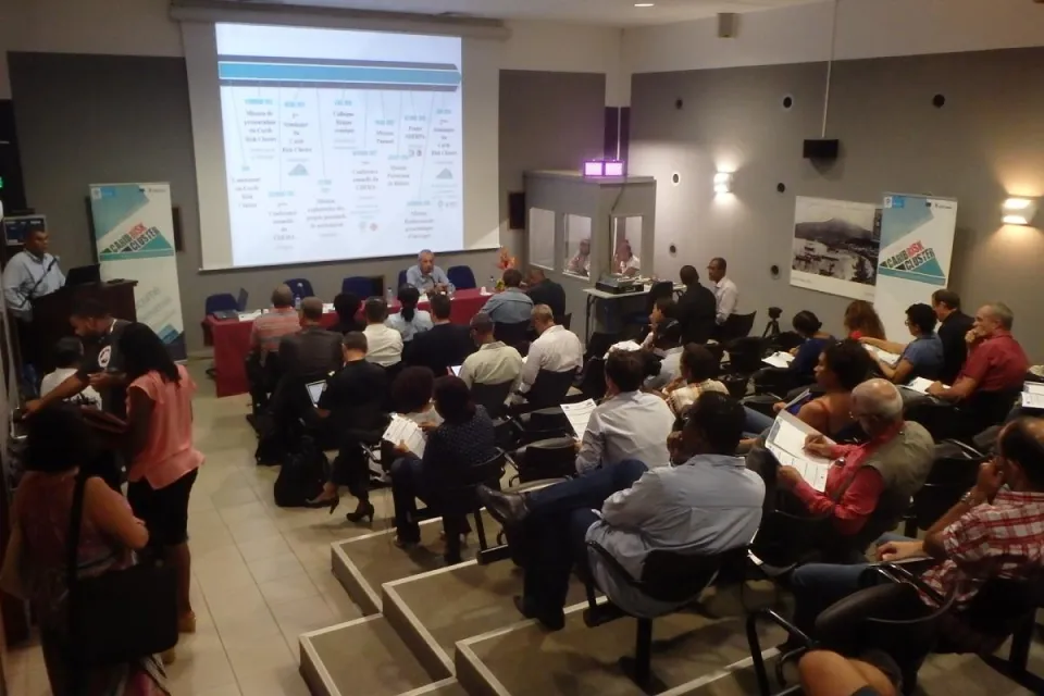 Colloque international Carib Risk Cluster "Construction et renforcement parasismique"