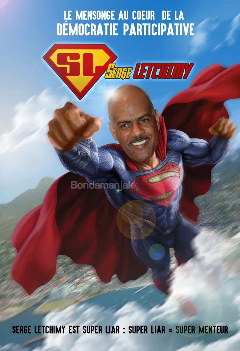 SL = Serge Letchimy ...oups...Super Liar = Super Menteur