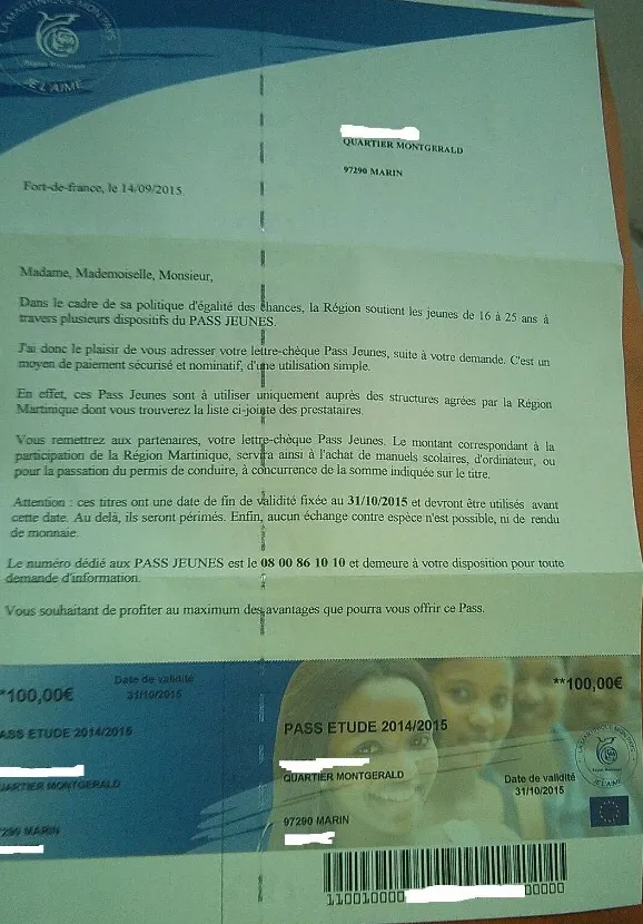 Un bulletin de vote d'une valeur de 100 € ?