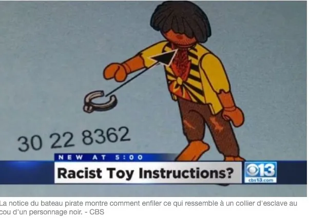 Un «esclave à la peau sombre» dans un jeu Playmobil fait scandale
