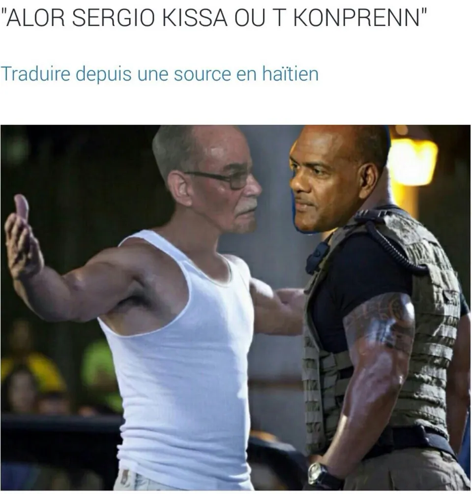 Alfred Marie-Jeanne et Serge Letchimy sont dans un avion et le cock pitt...