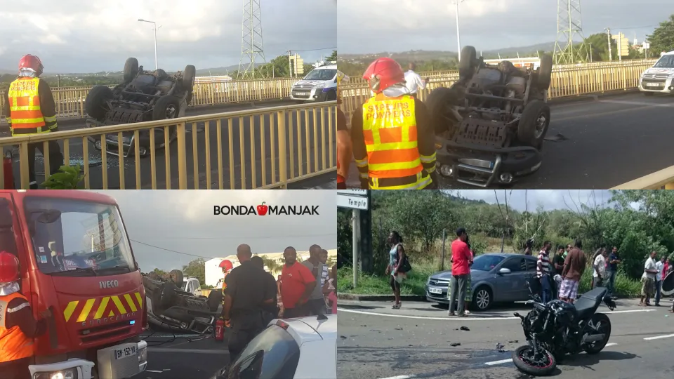 Accidents de la route : l'année démarre sur les chapeaux de roues en Martinique