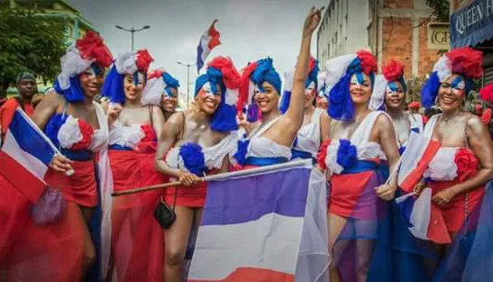 La photo symbole du carnaval 2016 en Martinique