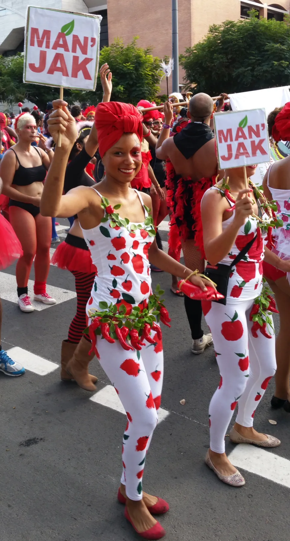 Mardi gras ...Bondamanjak Day à Fort-de-France en Martinique