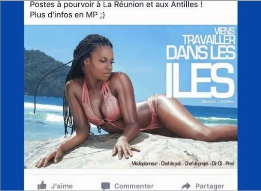 Si tu savais ce qu'ils pensent des filles des îles ...