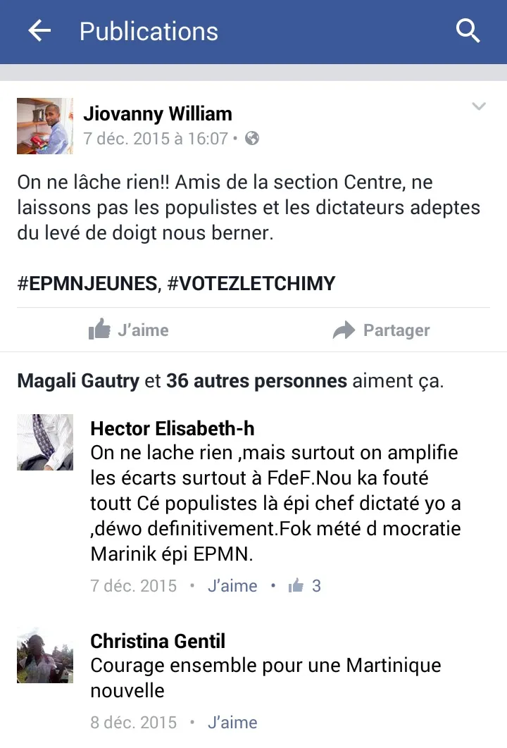 Le machiavélisme glaire de Serge Letchimy