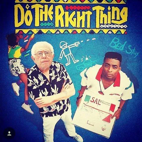 Do the right thing, Bernie.